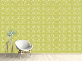 patterned-wallpaper-bandana-mellow-green