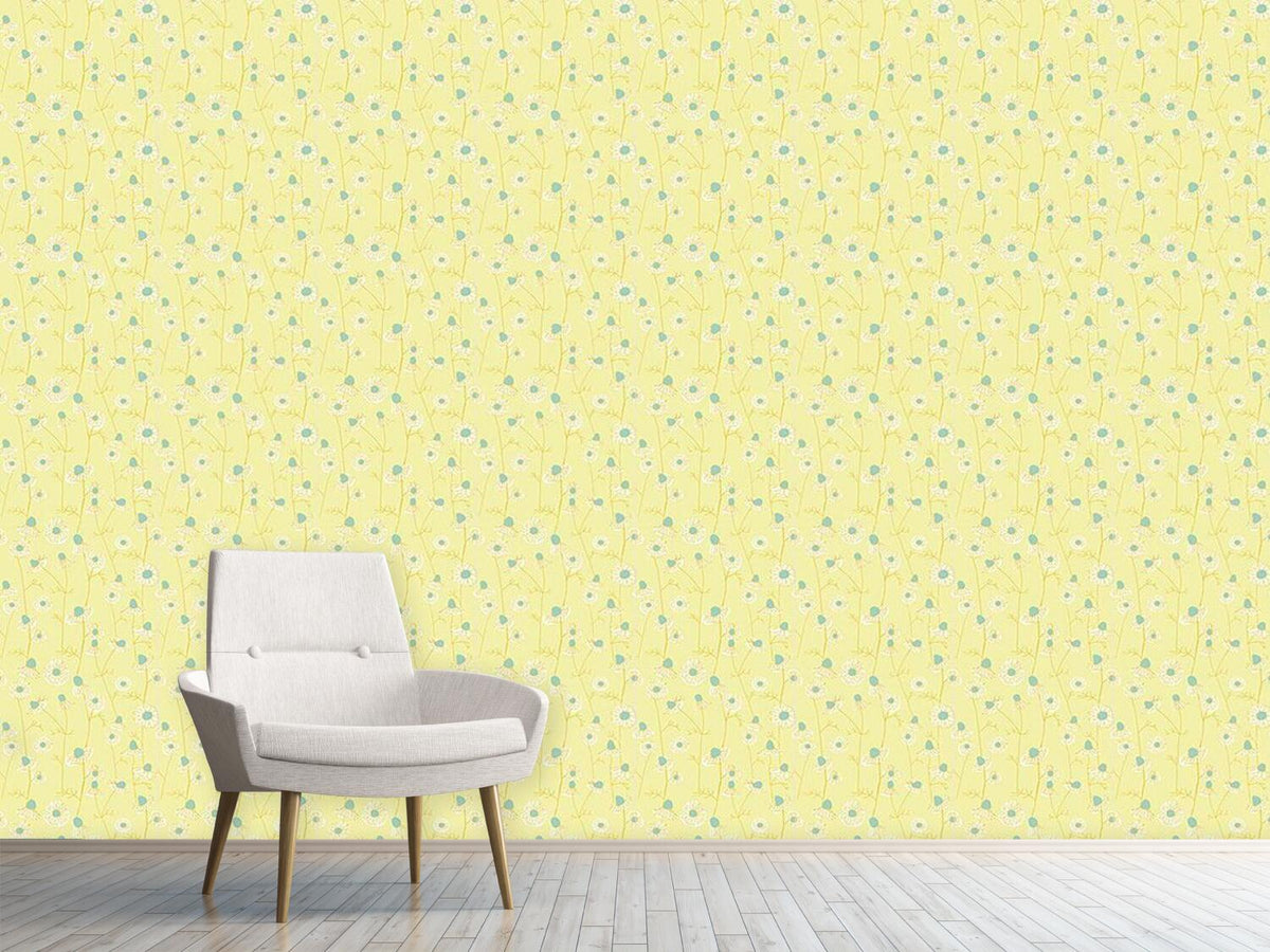 patterned-wallpaper-chamomile