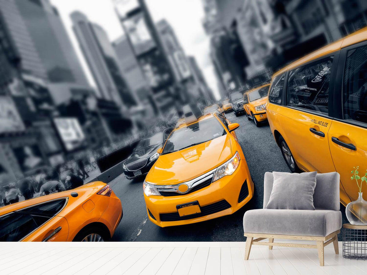 photo-wallpaper-taxi-in-nyc