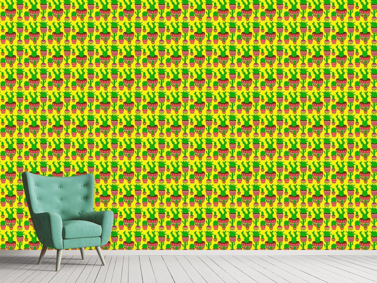 patterned-wallpaper-mexican-cactus