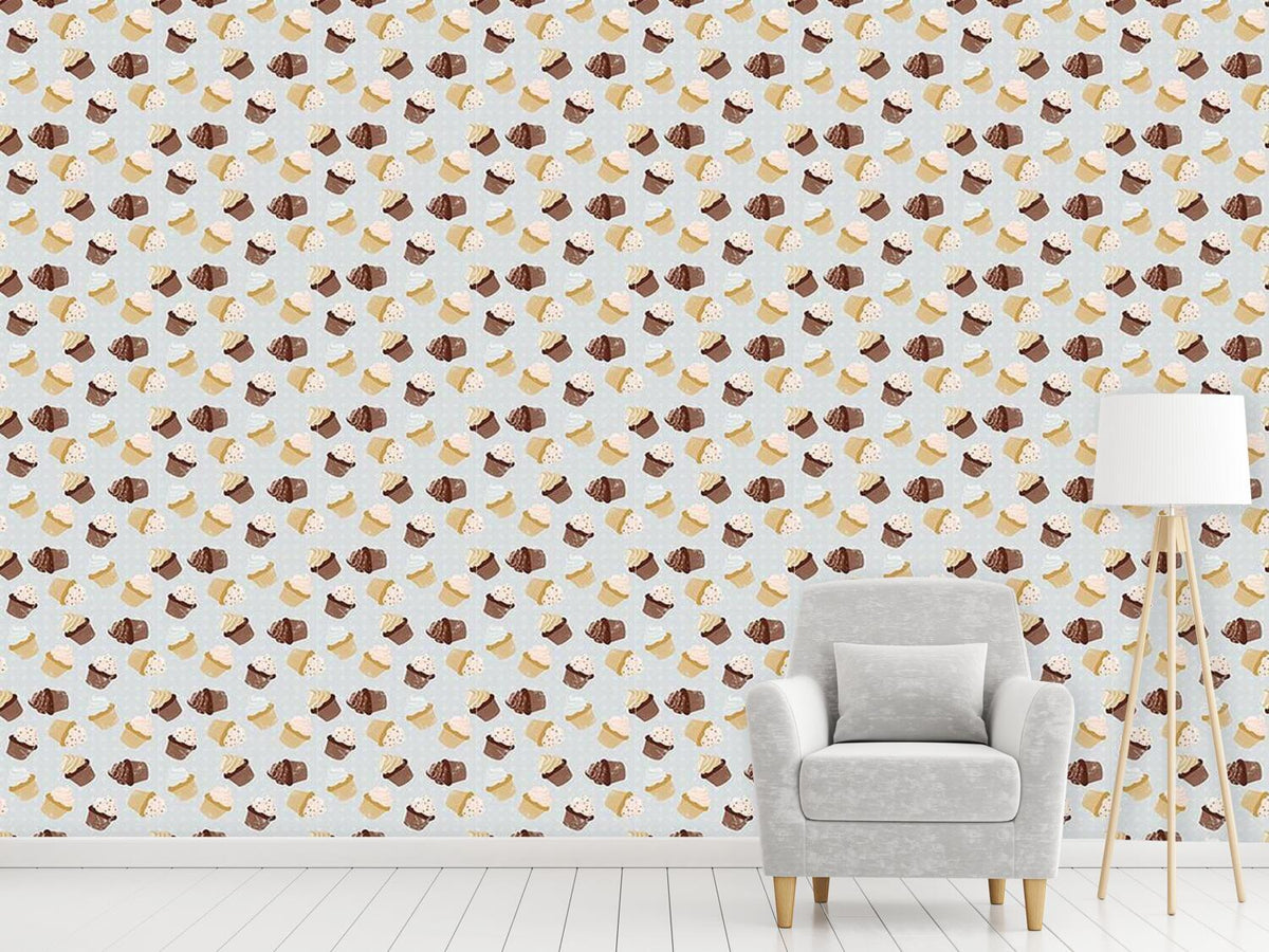 patterned-wallpaper-cupcakes-grey