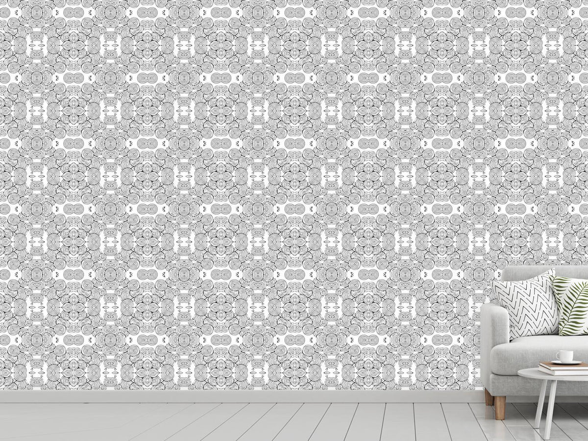 patterned-wallpaper-circulating-flowers