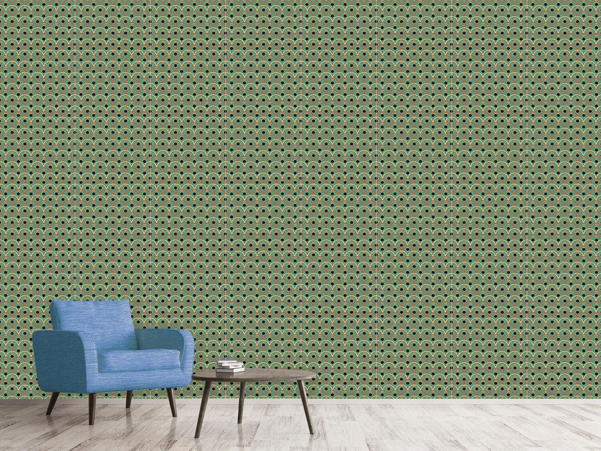 patterned-wallpaper-ondas-y-circulos