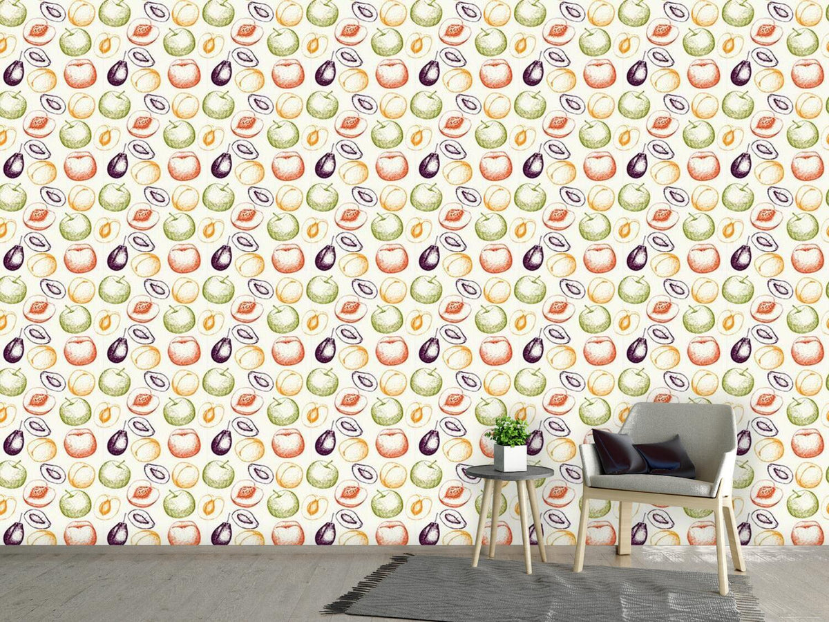 patterned-wallpaper-fresh-fruits