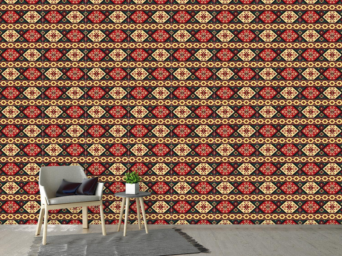 patterned-wallpaper-colorful-kilim