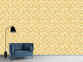 patterned-wallpaper-golden-blossoms-on-the-veranda