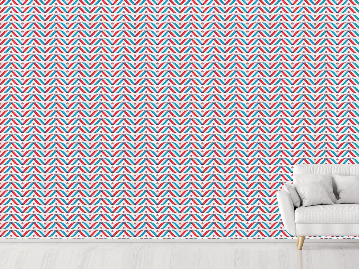 patterned-wallpaper-wave-and-star