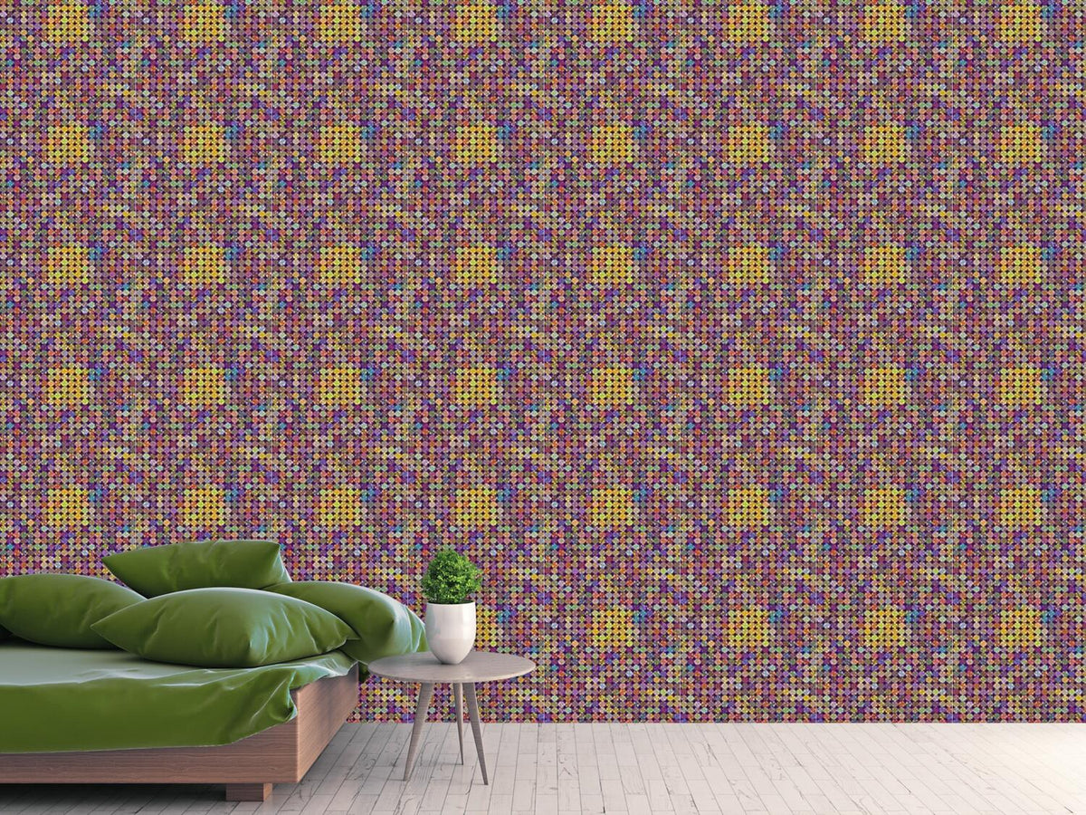 patterned-wallpaper-pixeled-dots