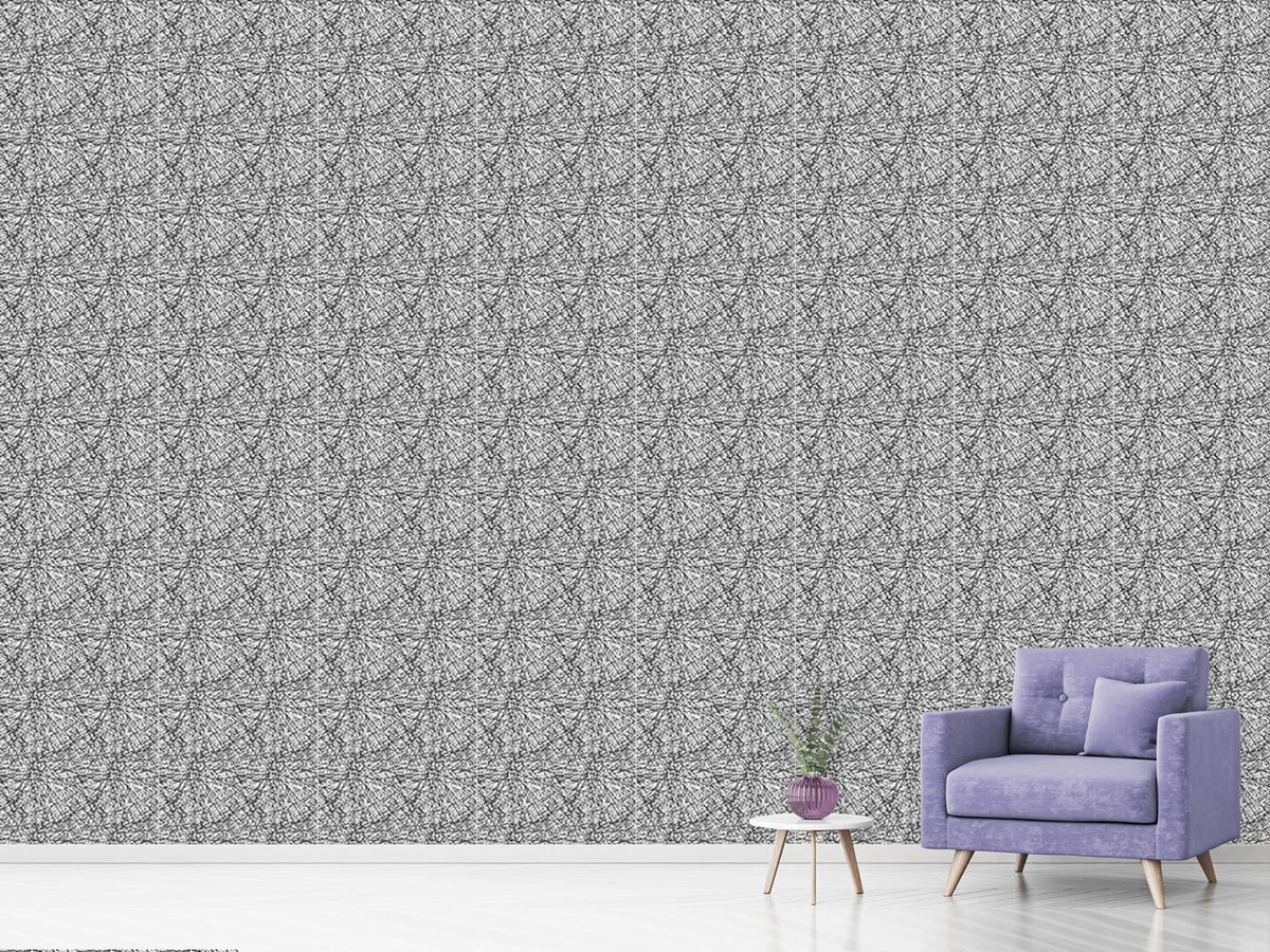 patterned-wallpaper-crossing-lines