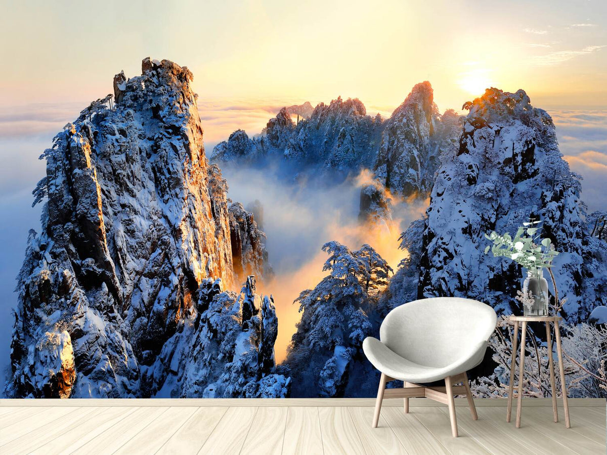 photo-wallpaper-sunrise-at-mt-huang-shan