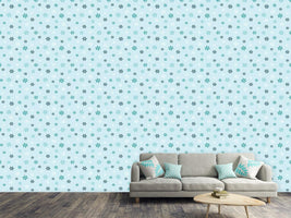 patterned-wallpaper-winter-snowflakes