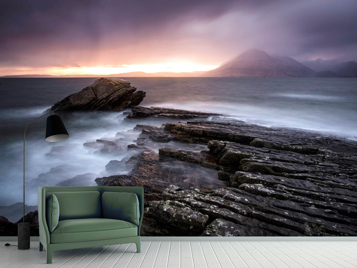 photo-wallpaper-sunset-at-elgol-beach-x