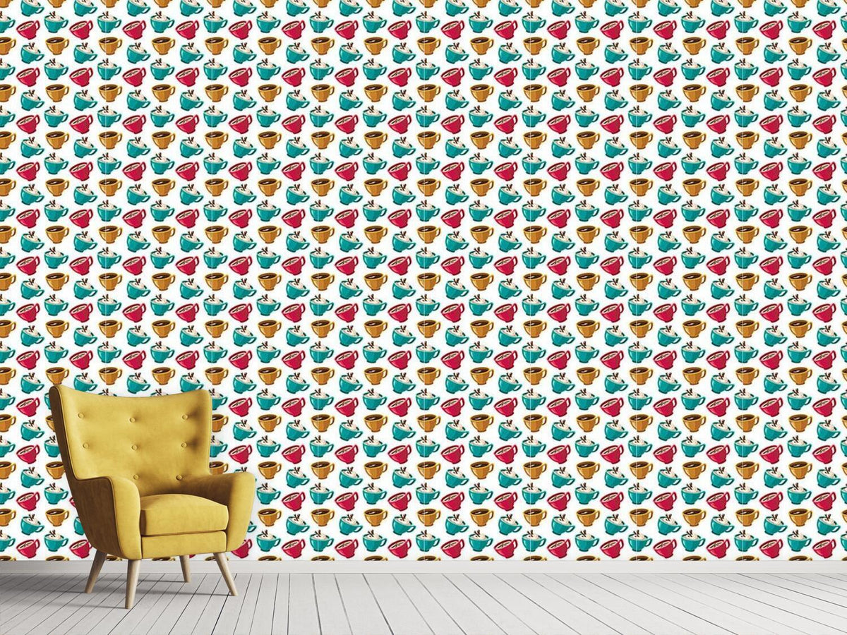 patterned-wallpaper-cup-of-coffee