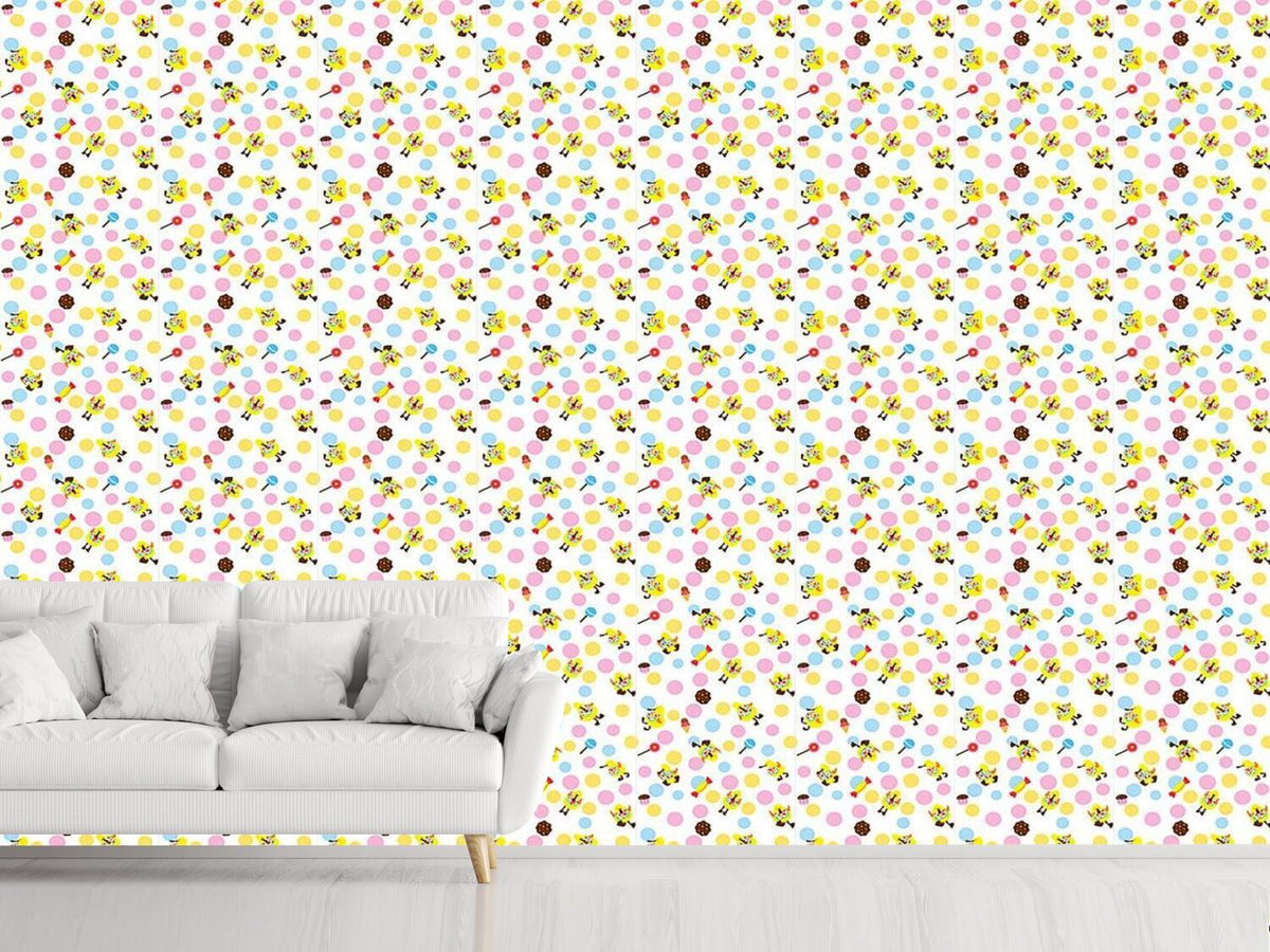 patterned-wallpaper-baby-ducks