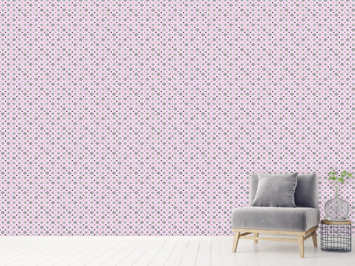 patterned-wallpaper-circles-and-dots