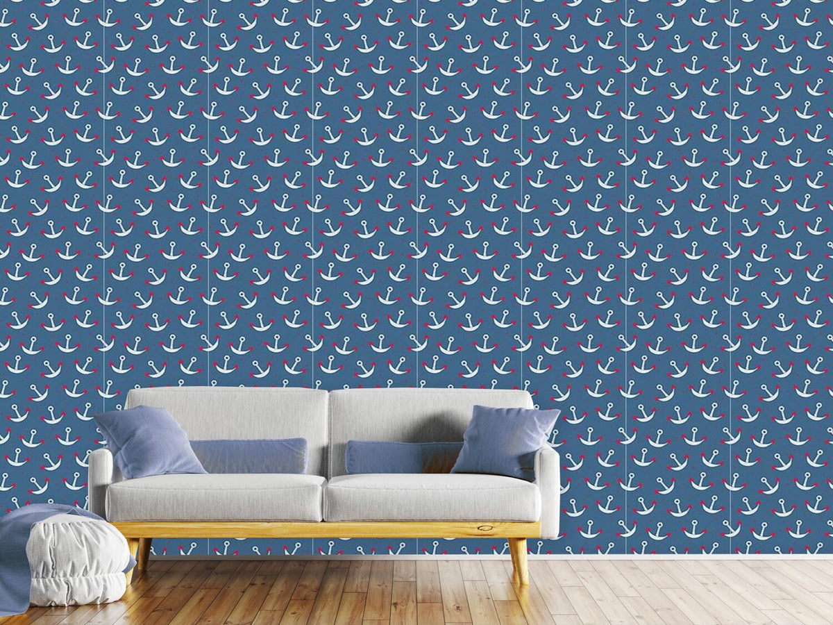 patterned-wallpaper-love-is-anchor