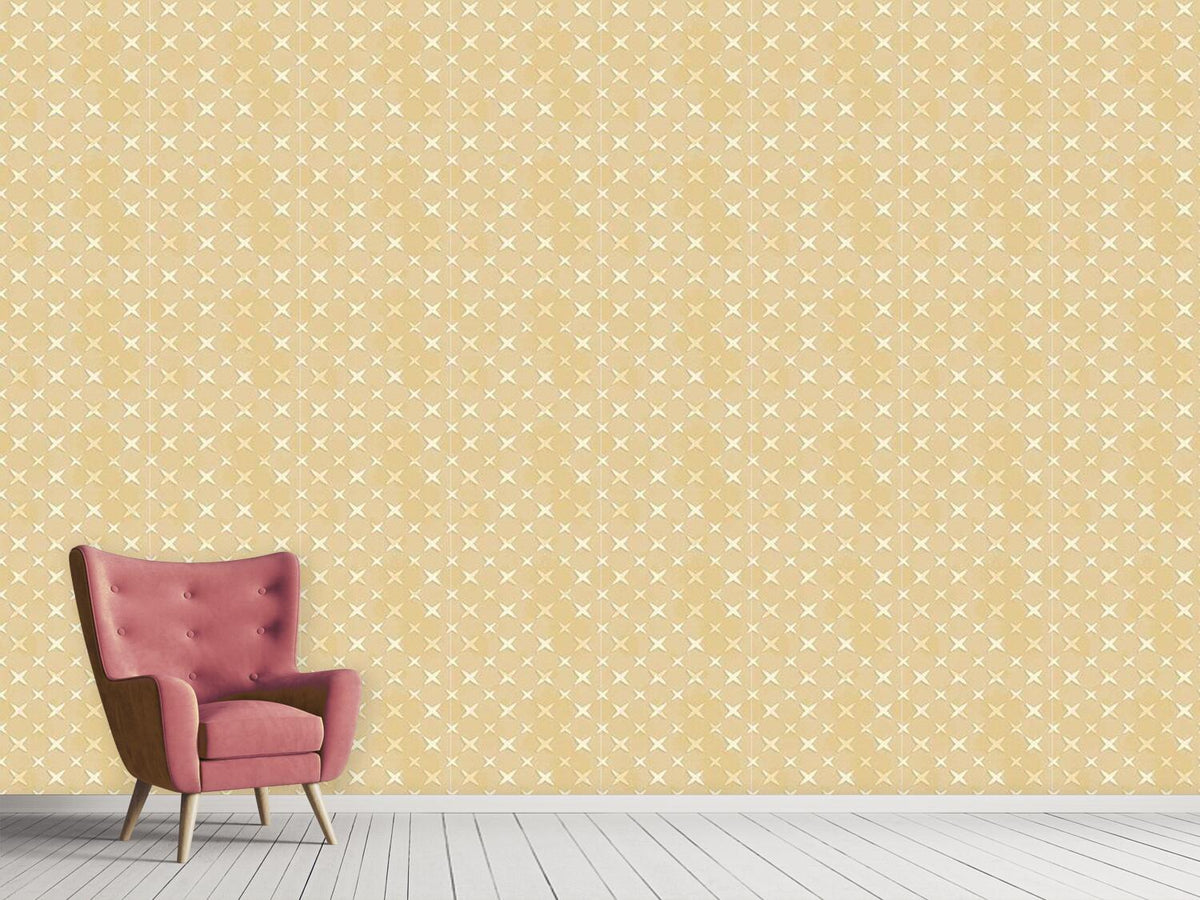 patterned-wallpaper-stars-on-recycling-paper