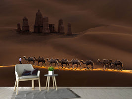 photo-wallpaper-castle-and-camels