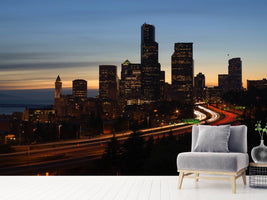 photo-wallpaper-sunset-in-seattle