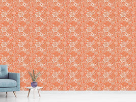 patterned-wallpaper-summer-garden-afterglow