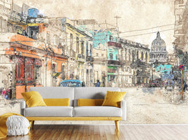 photo-wallpaper-painting-vintage-cuba