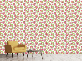 patterned-wallpaper-mosaic-roses