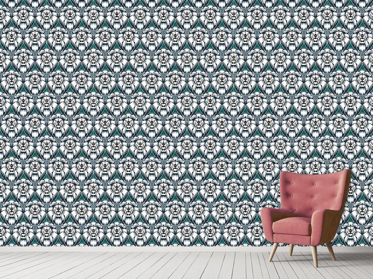 patterned-wallpaper-the-lion-is-the-king